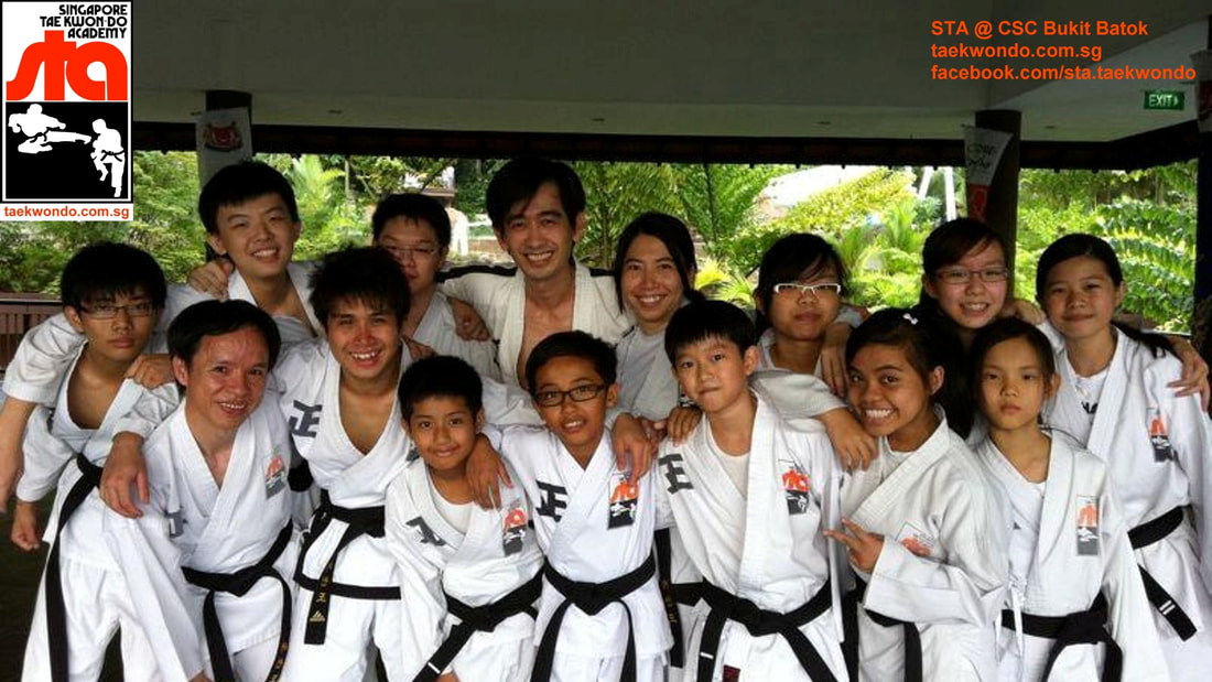 Master Aaron Huan STA Bukit Batok Civil Service Club CSC Black Belt Singapore Taekwondo Academy Tkd